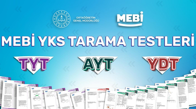 MEBİ’de YKS tarama testleri kullanıma sunuldu