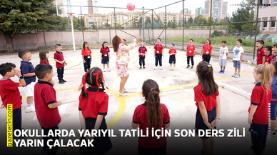 Okullarda yarıyıl tatili için son ders zili yarın çalacak