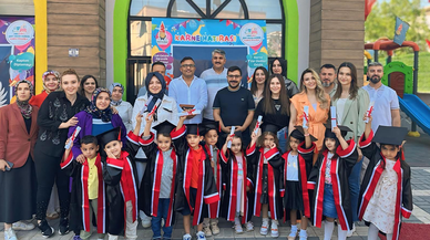 Onikişubat Belediyesi’nin Gündüz Bakımevinde ilk mezuniyet heyecanı
