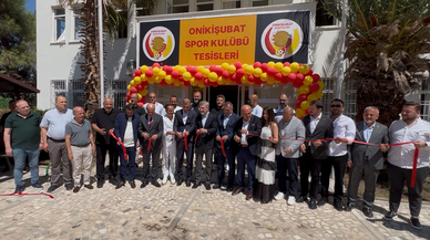 Onikişubatspor tesisleri törenle açıldı