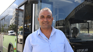 Otobüs şoföründen alkışlanacak davranış