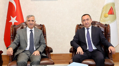 Özbekistan’ın Ankara Büyükelçisi Khaydarov’dan Kahramanmaraş Valisi Ünlüer’e ziyaret