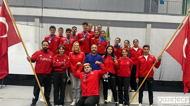 Özel sporcular Avrupa’da tarih yazdı