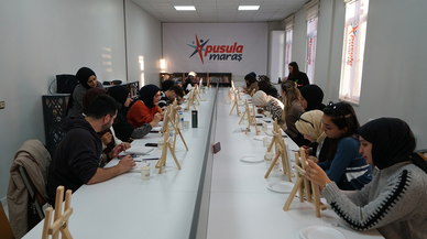 Pusula Maraş’tan gençlere sanat dolu atölye