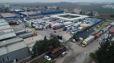 Rotamız İyilik, Yükümüz İnsanlık yardım tırlarının, sınır geçişi başladı