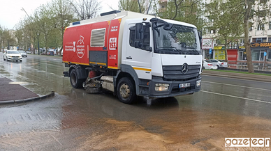 Sağanak yağış, Kahramanmaraş’ta etkili oldu