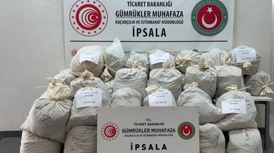 Sınır Kapısı'nda boş görünen tırda 234 kilogram uyuşturucu ele geçirildi