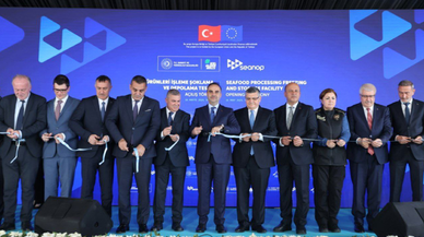 Su ürünleri işleme, şoklama ve depolama tesisi açıldı