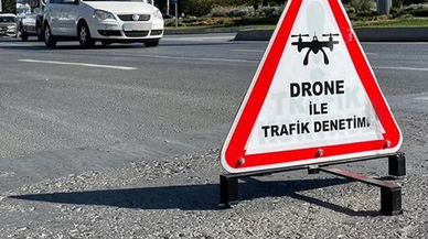 Sürücülerin dikkatine! Drone ile denetimler başladı!