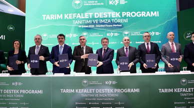 Tarım kefalet destek programı ile ilk aşamada 30 milyar liralık kredi