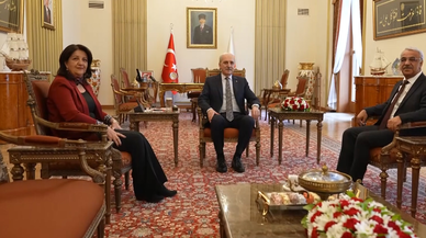TBMM Başkanı Kurtulmuş, DEM Parti heyetini kabul etti