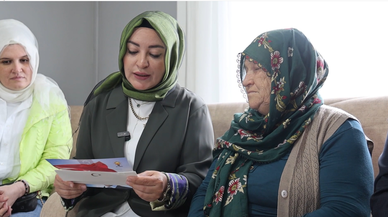 Terörsüz Türkiye mektubu şehit ailesine ulaştı