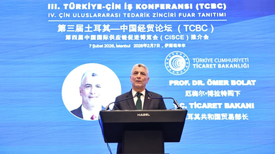 Ticaret Bakanı Ömer Bolat, 3. Türkiye-Çin Konferansı'nda konuştu
