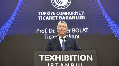 Ticaret Bakanı Ömer Bolat Texhibition İstanbul Fuarı’na katıldı