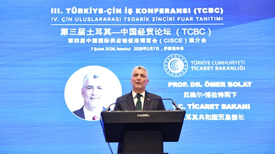 Ticaret Bakanı Ömer Bolat, ‘Türkiye'de 1419 Çin firması faaliyet gösteriyor’