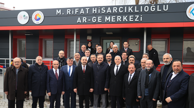 TOBB Başkanı Hisarcıklıoğlu, ismi verilen AR-GE Merkezi'ni ziyaret etti
