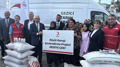 Türk Kızılaydan küçük üreticilere tarımsal destek