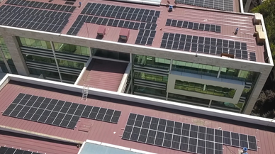 Türkiye'de adliye binalarında ilk güneş enerji santrali kuruldu