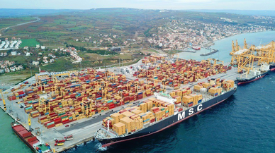 Türkiye'den 5 liman en fazla konteyner elleçlenen 100 liman listesinde