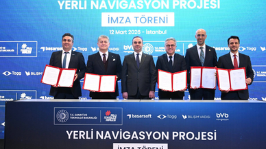 Türkiye’nin yerli navigasyonu için imzalar atıldı