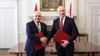 Türkiye ve İngiltere, arasında  teknik ve lojistik destek sözleşmesi imzaladı