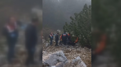 Uçurumda bir erkek cesedi bulundu