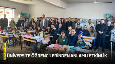 Üniversite öğrencilerinden anlamlı etkinlik