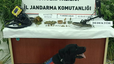 Uyuşturucu operasyonunda tarihi eser ele geçirildi