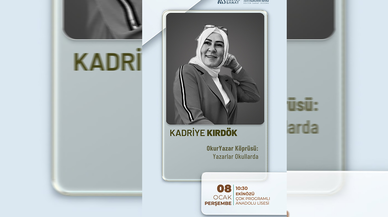 Yazar Kadriye Kırdök, öğrencilerle buluşacak
