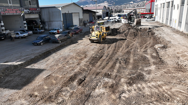Yeni Sanayi Sitesi’nde altyapı hatları yenileniyor