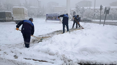 Yürüyüş yollarında güvenlik için ekipler sahada