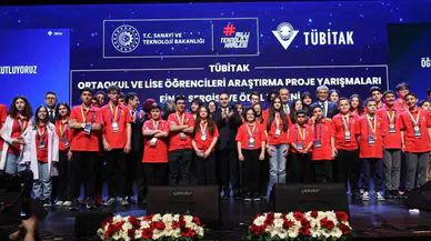 TÜBİTAK proje yarışmasında ödülleri sahiplerini buldu