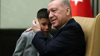 Erdoğan, 23 Nisan’da Külliye’de çocukları kabul etti