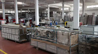 Güneydoğu'dan yılın ilk çeyreğinde 429 milyon dolarlık halı ihraç edildi