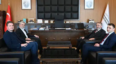 Başkan Görgel, Cumhurbaşkanı Başdanışmanı İsrafil Kışla’yı ağırladı