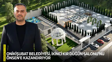 Onikişubat Belediyesi, ikinci Kır Düğün Salonu’nu Önsen’e kazandırıyor