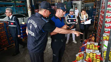 Kurban Bayramı öncesi sebze meyve halinde denetimler yoğunlaştı