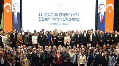 Bakan Tekin, 2. Çocuk Edebiyatı Öğretmen Kongresi’ne katıldı
