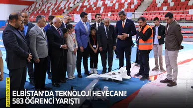 Elbistan’da teknoloji heyecanı! 583 öğrenci yarıştı