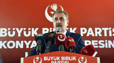 BBP Genel Başkanı Destici, CHP'li belediyelere yönelik soruşturmalara ilişkin konuştu