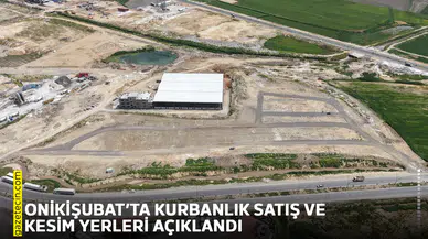 Onikişubat’ta kurbanlık satış ve kesim yerleri açıklandı
