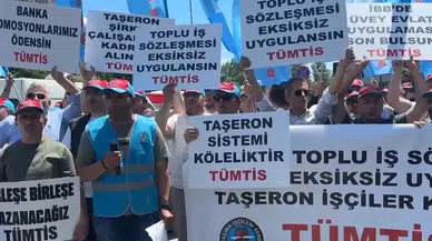 Sendikadan İBB'ye taşeron işçi hakları protestosu