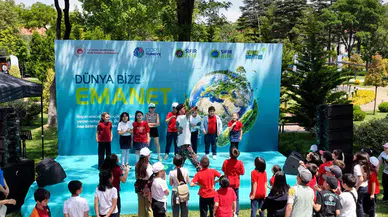 Türkiye Çevre Haftası'nda küçük öğrenciler çevre müfettişi oldu