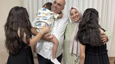 Koruyucu aile, ikisi kardeş üç çocuğa yuva oldu