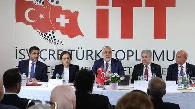 Bakan Işıkhan, İsviçre’de Türk STK temsilcileriyle bir araya geldi