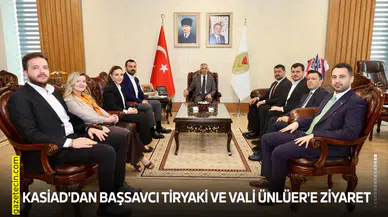 KASİAD'dan Başsavcı Tiryaki ve Vali Ünlüer'e ziyaret