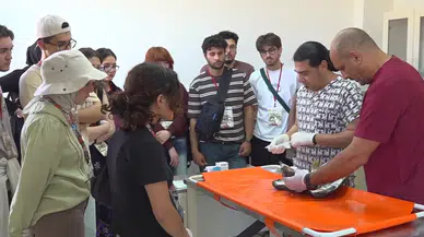 Kahramanmaraş'ta veteriner hekim adaylarına yaban hayatı eğitimi desteği