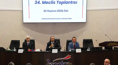 KMTSO 34. Meclis Toplantısı’nda Hasan Yiğit bilgilendirme yaptı