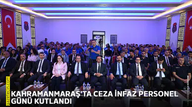 Kahramanmaraş'ta Ceza İnfaz Personel Günü kutlandı