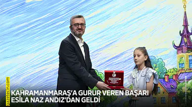 Kahramanmaraş’a gurur veren başarı Esila Naz Andız’dan geldi